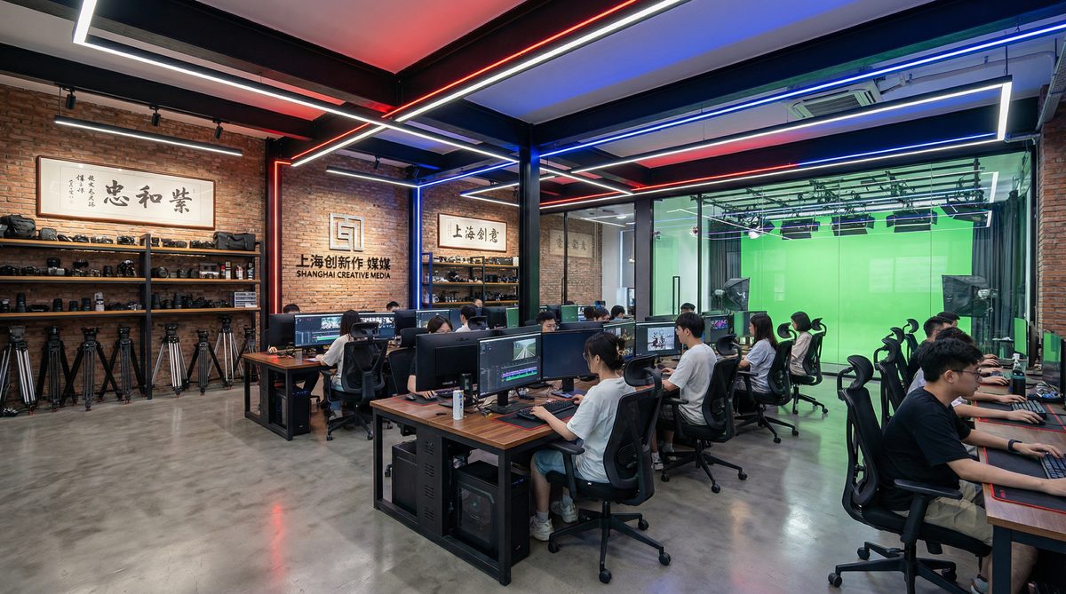 抖阴影视传媒公司办公室